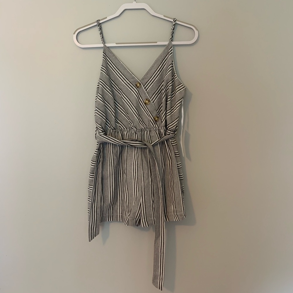 Stripped Romper